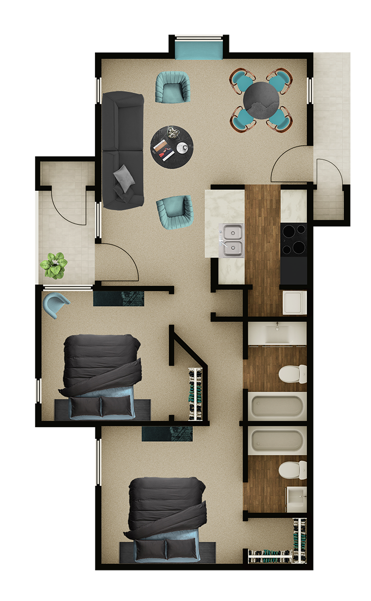 4250 E Busby Dr Studio-2 Beds Apartment for Rent - Photo Gallery 31